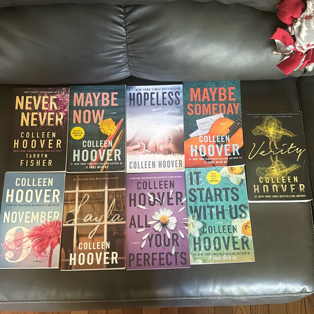 COPY - Colleen Hoover books